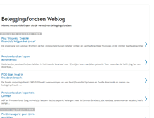 Tablet Screenshot of beleggingsfondsen.blogspot.com