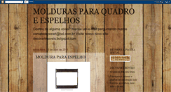 Desktop Screenshot of decorartmoldurasequadros.blogspot.com