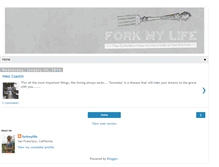 Tablet Screenshot of forkmylife.blogspot.com