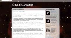 Desktop Screenshot of elojodelarquero.blogspot.com