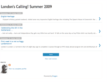 Tablet Screenshot of londontownsummer2009.blogspot.com