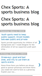Mobile Screenshot of chexsportsbiz.blogspot.com
