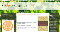 Desktop Screenshot of cor-de-tangerina.blogspot.com