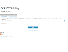 Tablet Screenshot of ocsgroupchatsetup.blogspot.com