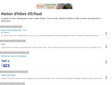 Tablet Screenshot of maisondhotesderfoud.blogspot.com