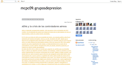 Desktop Screenshot of mcpc09gruposdepresion.blogspot.com