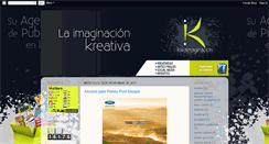 Desktop Screenshot of kreaimaginacion.blogspot.com