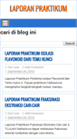 Mobile Screenshot of praktikum-laporan.blogspot.com