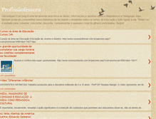 Tablet Screenshot of profissaofessora.blogspot.com