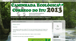 Desktop Screenshot of caminhadadoitu.blogspot.com