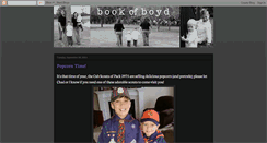 Desktop Screenshot of bookofboyd.blogspot.com
