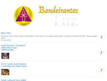 Tablet Screenshot of bandeirantesdaluz.blogspot.com