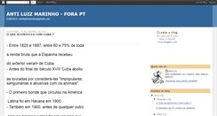Desktop Screenshot of antiluizmarinho.blogspot.com