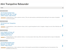 Tablet Screenshot of mini-trampoline-rebounder.blogspot.com