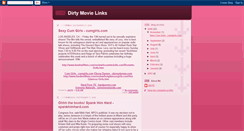 Desktop Screenshot of dirtymovielinks.blogspot.com