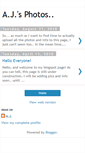 Mobile Screenshot of photos-by-aj.blogspot.com