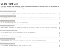 Tablet Screenshot of ontherightside.blogspot.com