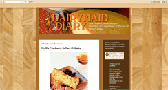 Desktop Screenshot of dairymaiddiary.blogspot.com