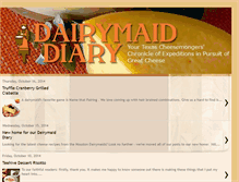 Tablet Screenshot of dairymaiddiary.blogspot.com