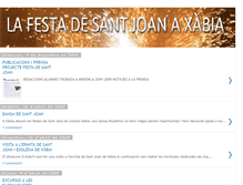 Tablet Screenshot of festadesantjoanaxabia.blogspot.com