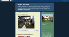 Desktop Screenshot of poultrydiscussion.blogspot.com