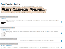 Tablet Screenshot of justfashiononline.blogspot.com