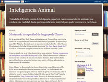 Tablet Screenshot of inteligenciaenanimales.blogspot.com