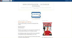 Desktop Screenshot of donstevenson.blogspot.com