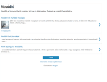Tablet Screenshot of mosodio.blogspot.com