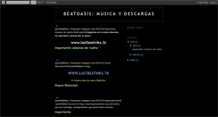 Desktop Screenshot of beatoasis1.blogspot.com