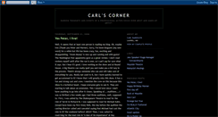 Desktop Screenshot of carlcorner.blogspot.com