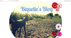 Desktop Screenshot of biquetteblog.blogspot.com