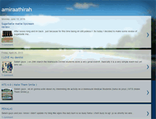 Tablet Screenshot of amiraathirah.blogspot.com