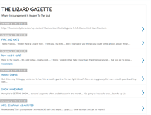 Tablet Screenshot of mylizardtales.blogspot.com
