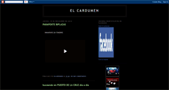 Desktop Screenshot of elcardumenaventuras.blogspot.com