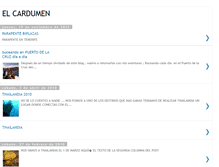 Tablet Screenshot of elcardumenaventuras.blogspot.com