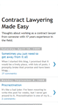 Mobile Screenshot of contractlawyeringmadeeasy.blogspot.com