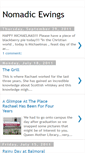 Mobile Screenshot of nomadicewings.blogspot.com