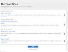 Tablet Screenshot of fooddocs.blogspot.com