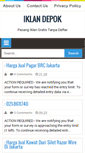 Mobile Screenshot of iklandepok.blogspot.com