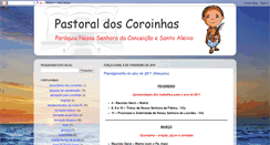 Desktop Screenshot of coroinhasdesantoaleixo.blogspot.com