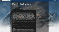 Desktop Screenshot of fireflytechs.blogspot.com