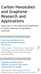 Mobile Screenshot of carbon-nanotubes.blogspot.com