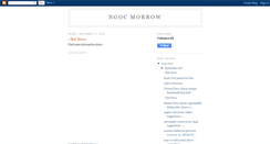Desktop Screenshot of ngocmorriq.blogspot.com