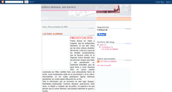 Desktop Screenshot of culturalemananabarrero.blogspot.com