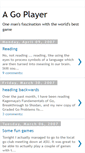 Mobile Screenshot of goplayer.blogspot.com