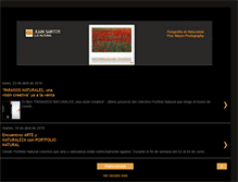 Tablet Screenshot of juansantosnavarro-fotografia.blogspot.com