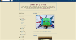Desktop Screenshot of cakesby2moms.blogspot.com