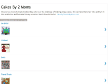 Tablet Screenshot of cakesby2moms.blogspot.com
