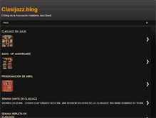 Tablet Screenshot of clasijazz.blogspot.com
